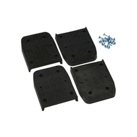 WARNER Floor Pad Kit, Bagged, for EZ‐Stride® Aluminum & Stride Lite™ Magnesium 10237